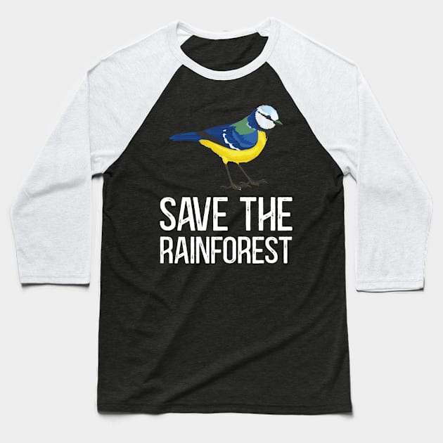 save the rainforest Baseball T-Shirt by Crazy Shirts For All